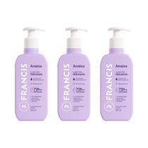 Hidratante Corporal Francis 200Ml Lilas - Kit C/3Un