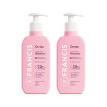 Hidratante Corporal Francis 200Ml Rosa - Kit C/2Un
