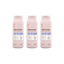 Hidratante Corporal Hidramais 500ml Algodao/Omega-Kit C/ 3un