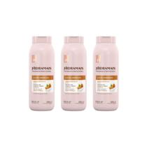Hidratante Corporal Hidramais 500ml Amendoas - Kit C/ 3un