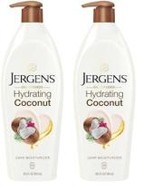 Hidratante corporal Jergens Hydrating Coco Oil 780mL (pacote com 2)