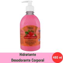 Hidratante Corporal Morango com Champagne Folha Nativa 480ml