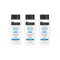 Hidratante Corporal Neutrogena 200Ml Hidrata Suaviza-Kit3Un