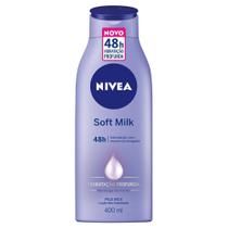 Hidratante corporal nivea soft milk pele seca 400ml