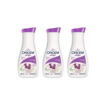 Hidratante Corporal Origem 380Ml Lavanda - Kit Com 3Un