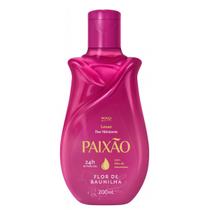 Hidratante Corporal Paixão Flor de Baunilha 200ml Nutre, Perfuma e Deixa a Pele Macia com Aroma Suave e Prolongado