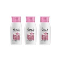 Hidratante Corporal Skala 400Ml Rosas E Amendoas-Kit C/3Un