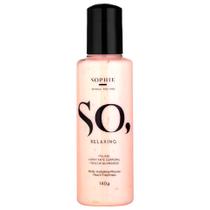 Hidratante Corporal So Relaxing Mousse Pêssego 140g Sophie Sensual Feelings