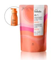 Hidratante Corporal Tododia Natura Manga E Água Coco Refil sachê 400ml