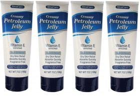 Hidratante cremoso para pele com vaselina de petróleo XtraCare 200 mL (4x)