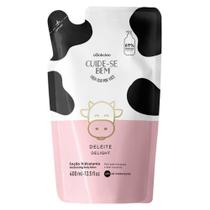Hidratante Cuide-se Bem - Deleite refil - oBoticario -400ml