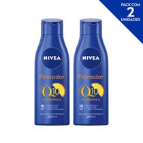 Hidratante Desodorante NIVEA Firmador Q10 + Vitamina C Pele Seca 200ml - 2 unidades