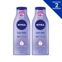 Hidratante Desodorante NIVEA Soft Milk 400ml - 2 unidades