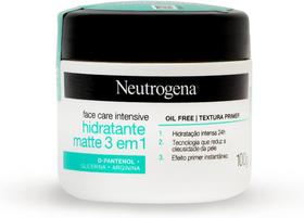 Hidratante Face Care Intensive 3 Em 1 Matte 100g Neutrogena