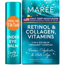 Hidratante facial Balm Stick MAREE e bálsamo para debaixo dos olhos 10mL
