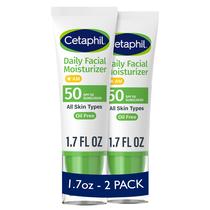 Hidratante facial Cetaphil Daily SPF 50 50mL (pacote com 2)