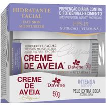 Hidratante Facial Creme De Aveia Intensa 50g Davene