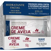 Hidratante Facial Creme De Aveia Suave 50g Davene