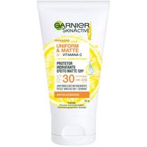 Hidratante Facial Efeito Mate com Vitamina C e Protetor solar fator 30 FPS Antirrugas Antienvelhecimento - Garnier 40 g