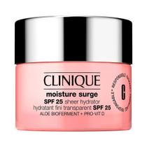 Hidratante Facial em Creme Ultra-Leve Clinique Moisture Surge FPS 25 Hidratante Facial em Creme Ultra-Leve Clinique Moisture Surge FPS 25