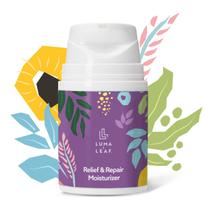 Hidratante facial LUMA & LEAF Creme Hidratante para Pele Seca Vegan