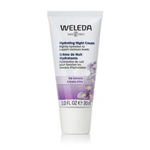 Hidratante facial noturno de 28ml para pele seca e delicada - Weleda