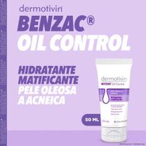 Hidratante Facial Pele Oleosa Matificante Dermotivin Benzac