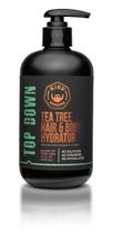 Hidratante GIBS Top Down Hidratante para cabelo e corpo Tea Tree 355mL