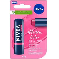 Hidratante Labial 2 em 1 NIVEA Hidra Color - Rosa Pink