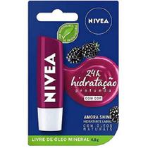 Hidratante Labial Amora Shine Nivea 4,8g