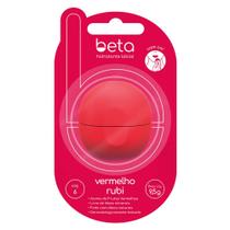 Hidratante Labial Beta FPS6 Cor Vermelho Rubi 9,5g Hidratante Labial Beta FPS6 Cor Vermelho Rubi 9,5g