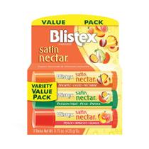 Hidratante Labial Blistex Satin Nectar Kit com 3 Unidades de 4,25g Cada Hidratante Labial Blistex Satin Nectar Kit com 3 Unidades de 4,25g Cada
