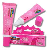 Hidratante labial candy balm gloss chiclete tutti frutti