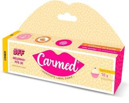 Hidratante Labial Carmed BFF Beijinho FPS30 Gloss 10g -Cimed