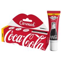 Hidratante Labial Carmed Coca-Cola Vermelho 10g