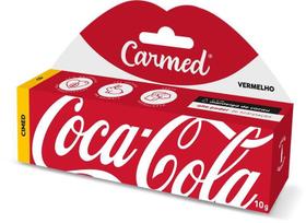 Hidratante Labial Carmed Coca Cola Vermelho 10g