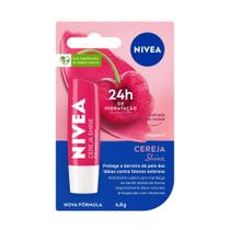 Hidratante Labial Cereja Shine 4,8g Nivea Hidratante Labial Cereja Shine 4,8g Nivea