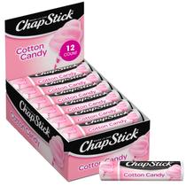 Hidratante labial ChapStick Cotton Candy, pacote com 12