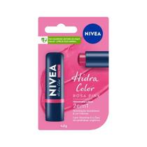 Hidratante Labial Hidra Color Rosa Pink Nivea 4,8g