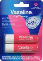 Hidratante Labial, Lip Therapy Rosy Lips, Kit com 2 Unidades, Vaseline Hidratante Labial, Lip Therapy Rosy Lips, Kit com 2 Unidades, Vaseline