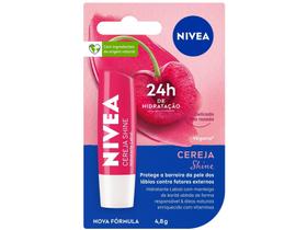 Hidratante Labial Nivea Cereja Shine 4,8g