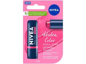 Hidratante Labial Nivea Hidra Color 2 em 1 - 4,8g Hidratante Labial Nivea Hidra Color 2 em 1 - 4,8g