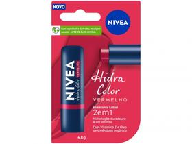 Hidratante Labial Nivea Hidra Color 2 em 1 - 4,8g