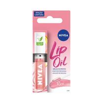 Hidratante Labial Nivea Lip Oil Efeito Gloss Rosé 5,5ml Hidratante Labial Nivea Lip Oil Efeito Gloss Rosé 5,5ml