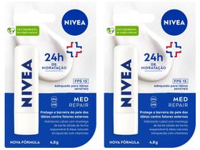 Hidratante Labial Nivea Med Repair FPS15 4,8g