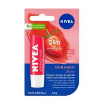 Hidratante Labial Nivea Morango Brilho 4,8g
