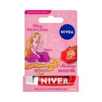 Hidratante Labial NIVEA Morango Silvestre Ed. Limitada Rapunzel Disney Princesa 4,8g