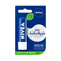 Hidratante Labial Nivea Original Care Hidratação Profunda 4,8g Hidratante Labial Nivea Original Care Hidratação Profunda 4,8g