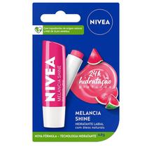 Hidratante Labial Nivea Protetor ShineCare Perola Amora Morango Cereja Melancia Shine