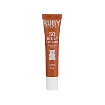 Hidratante labial so jelly ruby kisses 13ml coffee Hidratante labial so jelly ruby kisses 13ml coffee